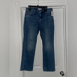 LUCKY BRAND SWEET MID RISE STRAIGHT MEDIUM WASH WOMENS JEANS SZ 14/32 A NWT